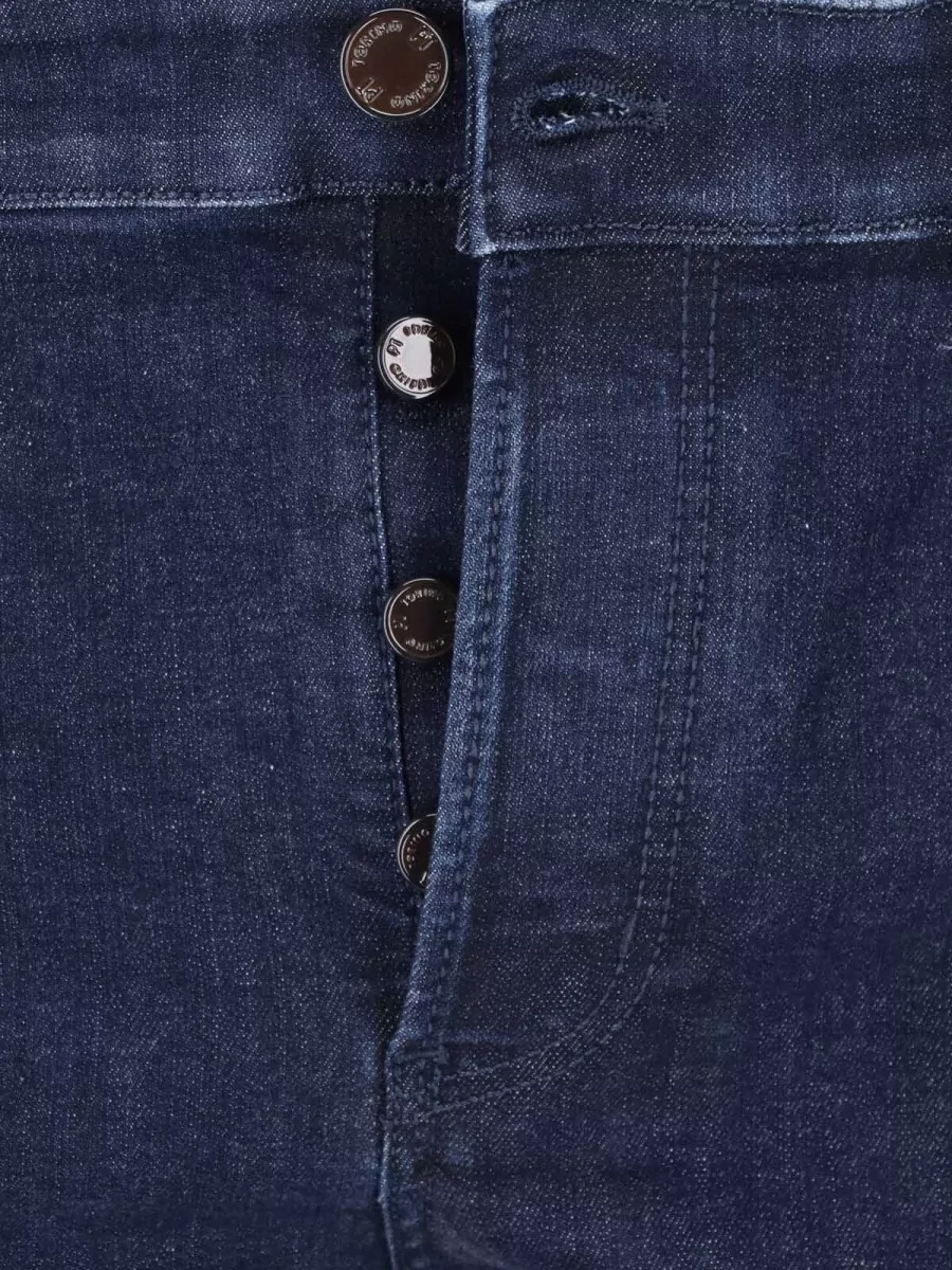 Pt Torino Tapered-Leg Denim Jeans