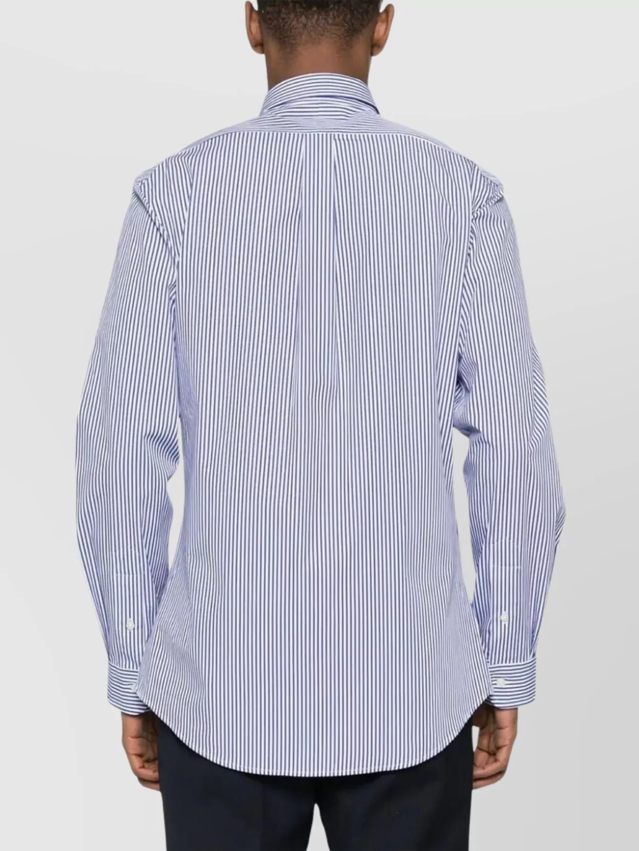 Ralph Lauren Long Sleeve Striped Button-Down Collar Shirt