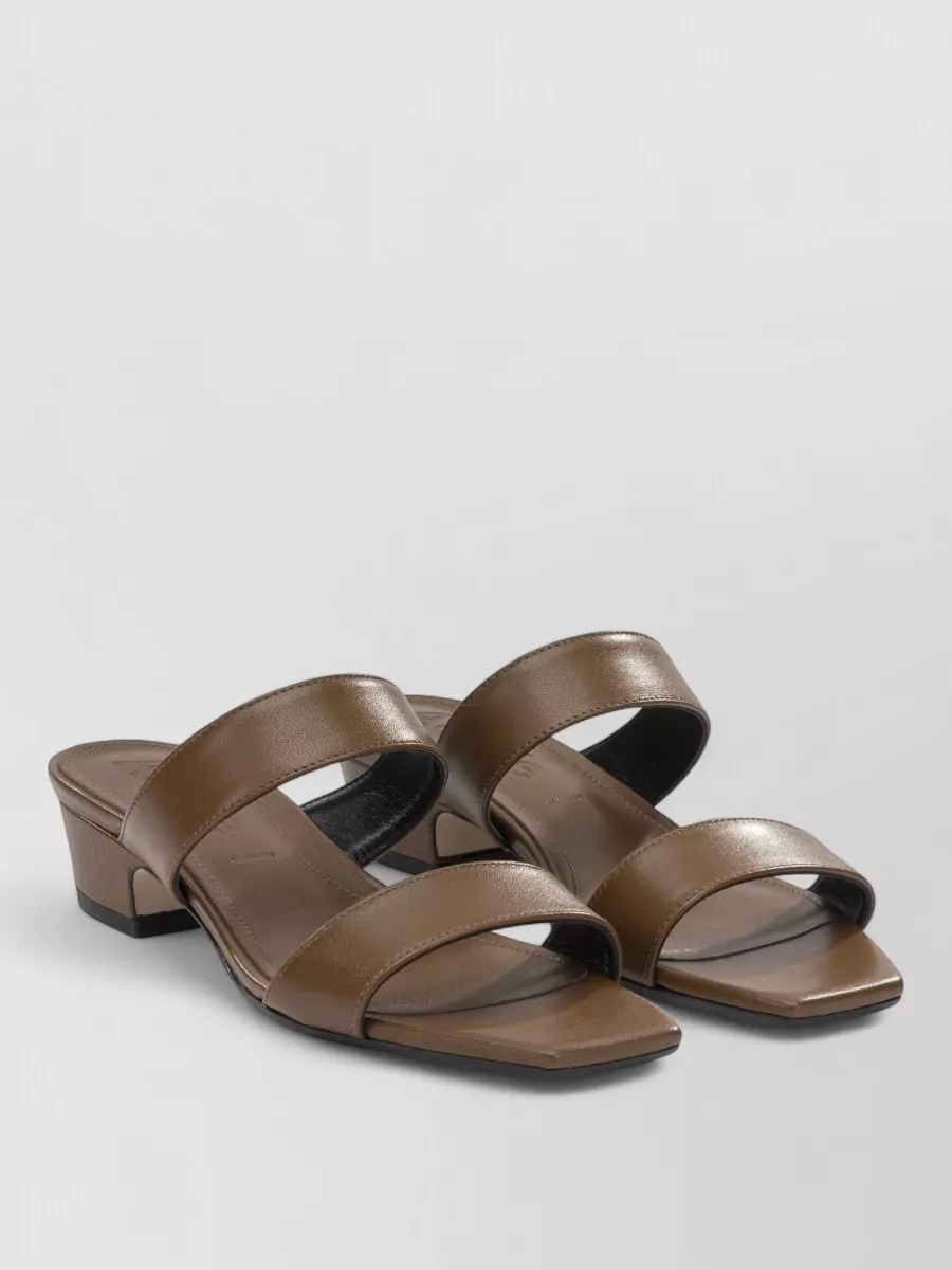 Aeyde leather heeled sandals