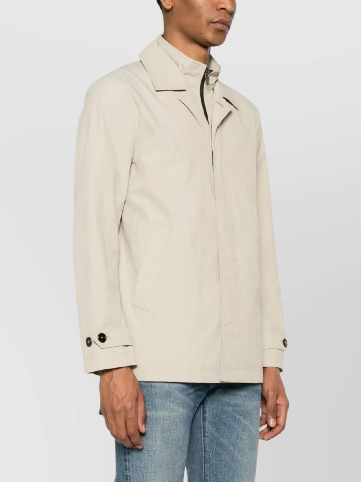 Fay Short Jacket Morning Side Pockets