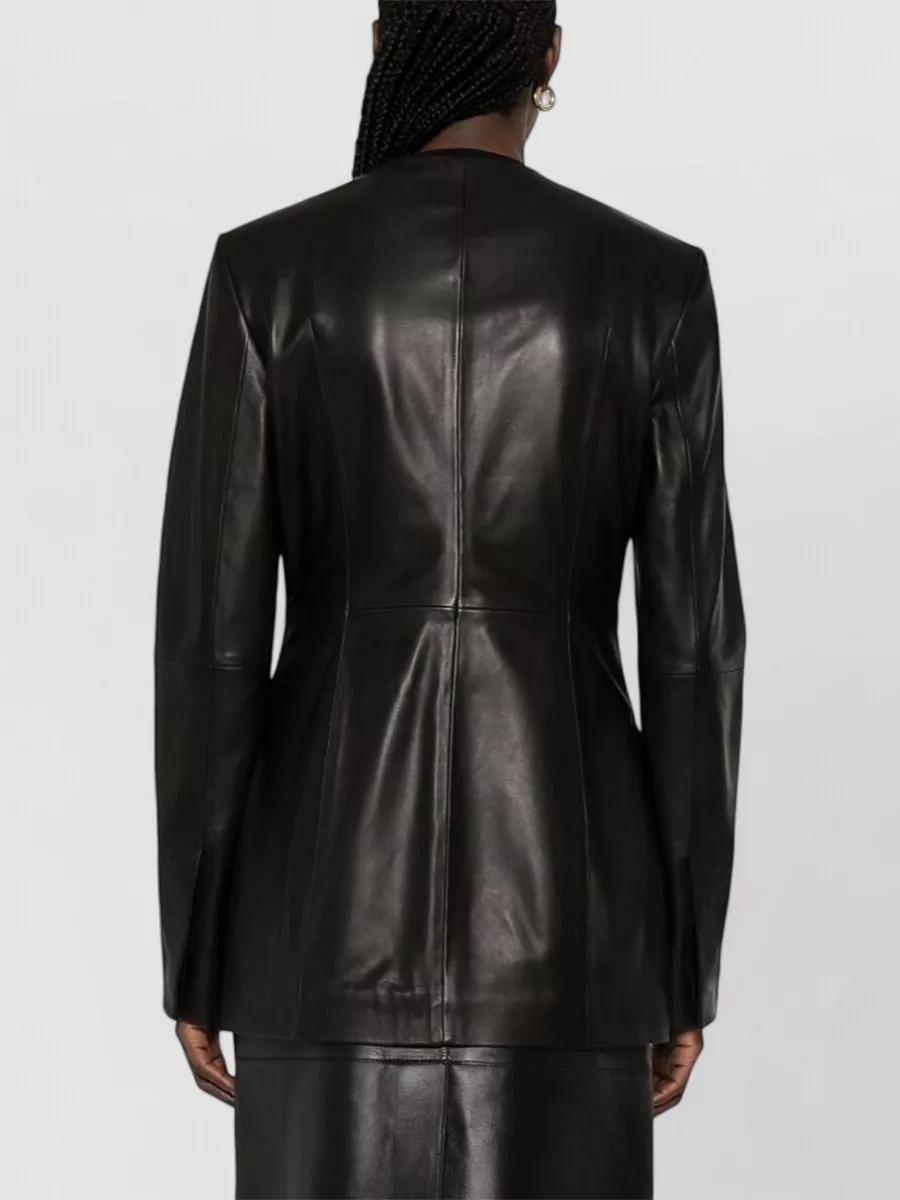 Totême Leather Coat