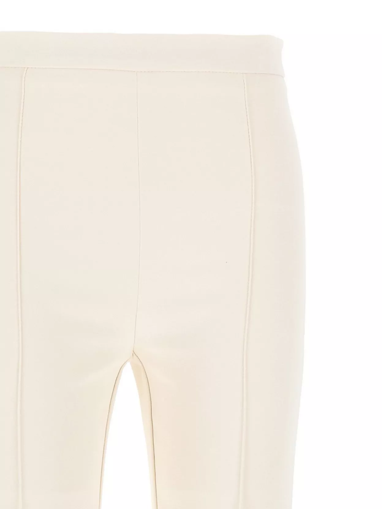 Elisabetta Franchi Flared High Waist Trousers With Back Pockets