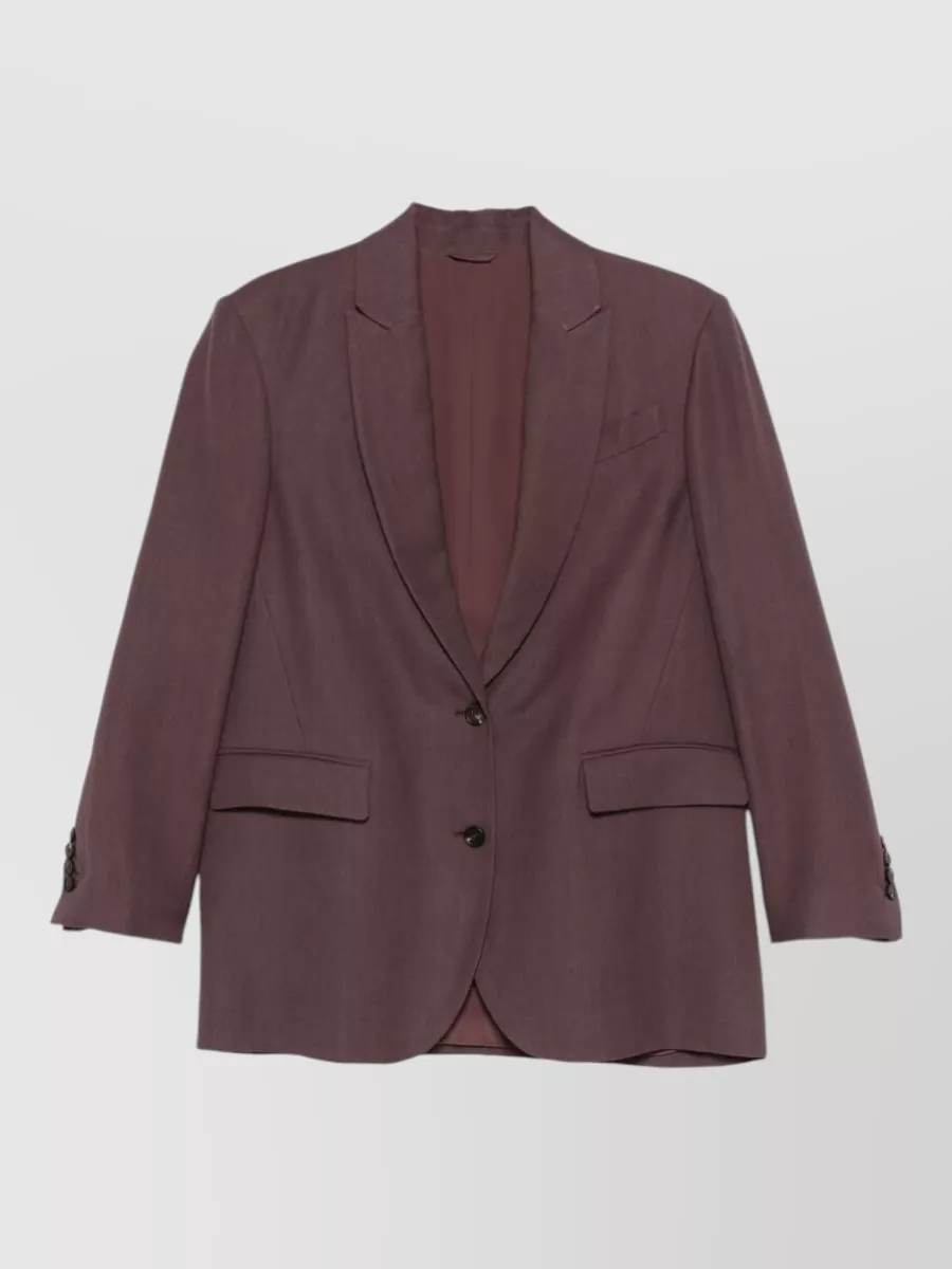 Brunello Cucinelli Single-Breasted Blazer