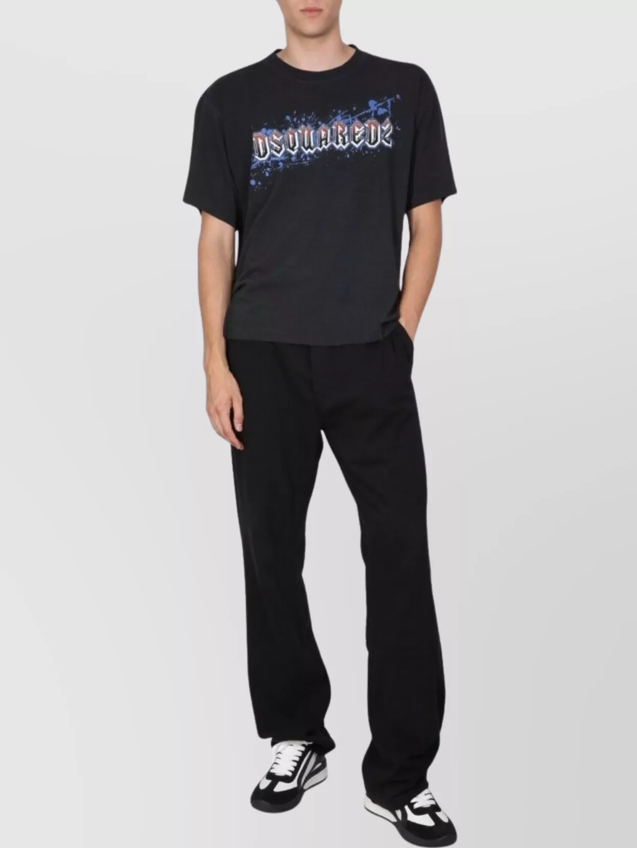 Dsquared2 logo print t-shirt