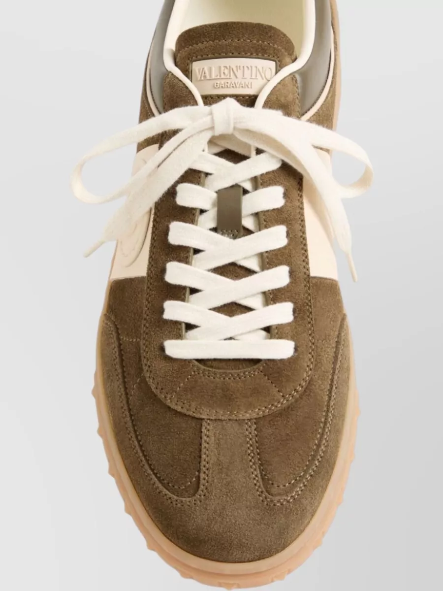 Valentino Garavani Leather Low-Top Sneakers
