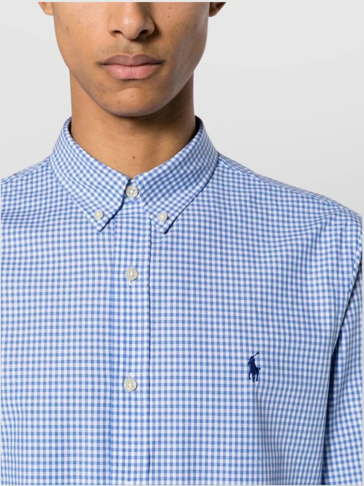 Polo Ralph Lauren Slim-Fit Checked Poplin Shirt