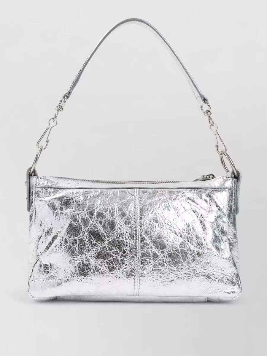 Balenciaga Le City Mini Leather Clutch Bag