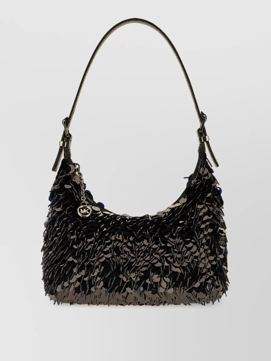 Michael Kors small paillettes clutch bag