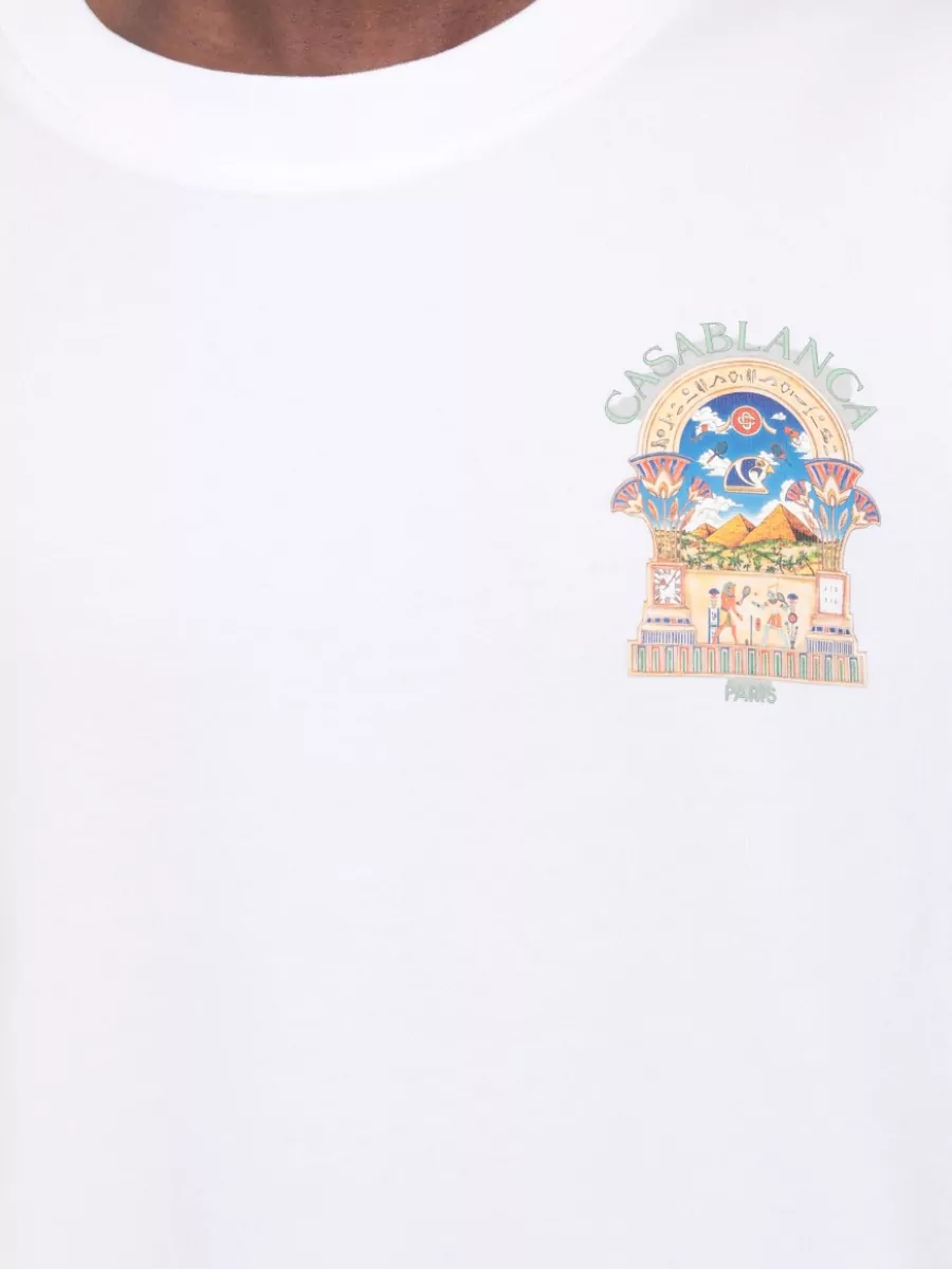 Casablanca Cotton Graphic Short-Sleeve T-Shirt