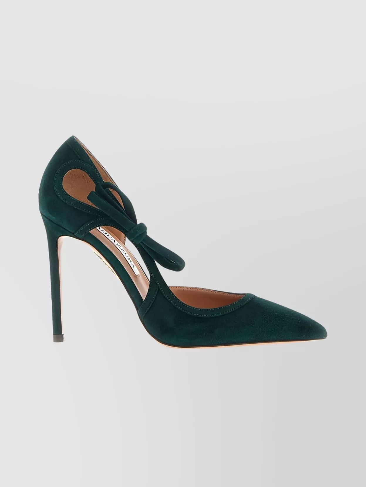 Aquazzura Chic Pointed Toe Stiletto Bow Pumps