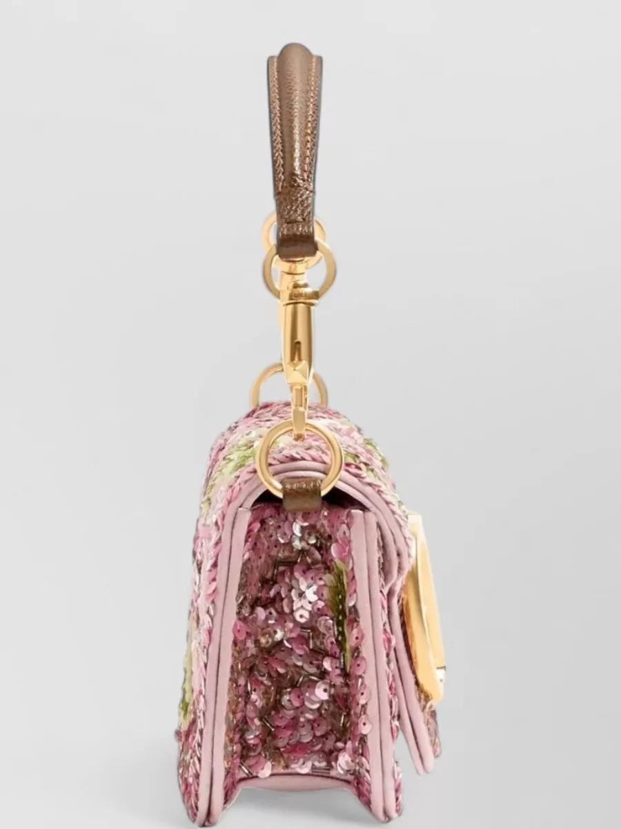 Valentino Garavani Locò Small Satin Cross-Body Bag