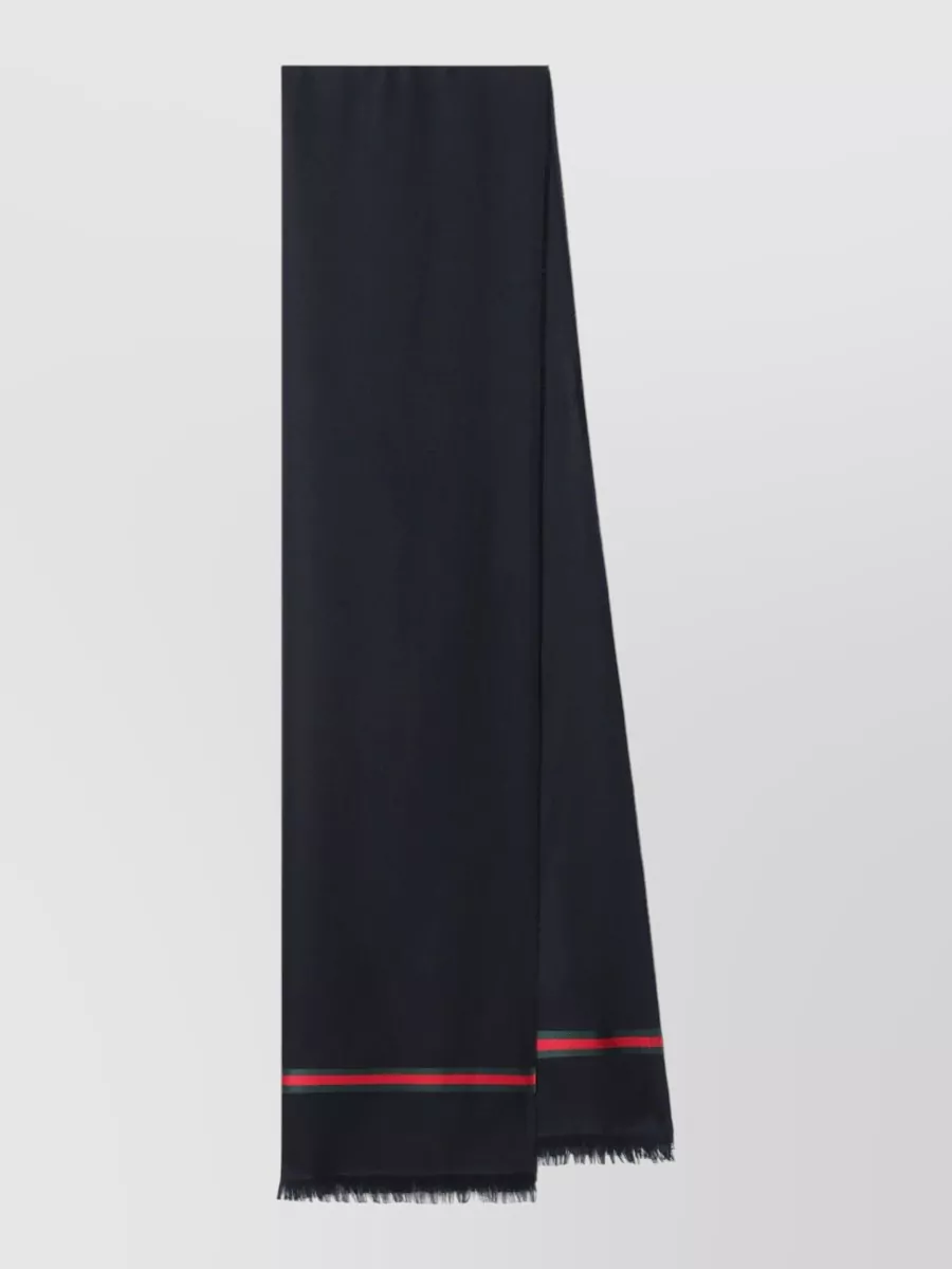 Gucci silk blend scarf
