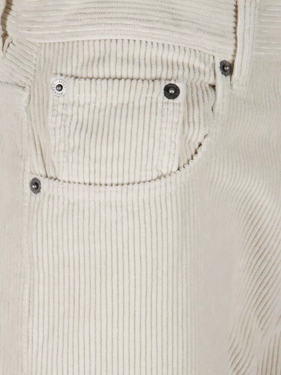 Haikure Velvet Straight-Leg Trousers
