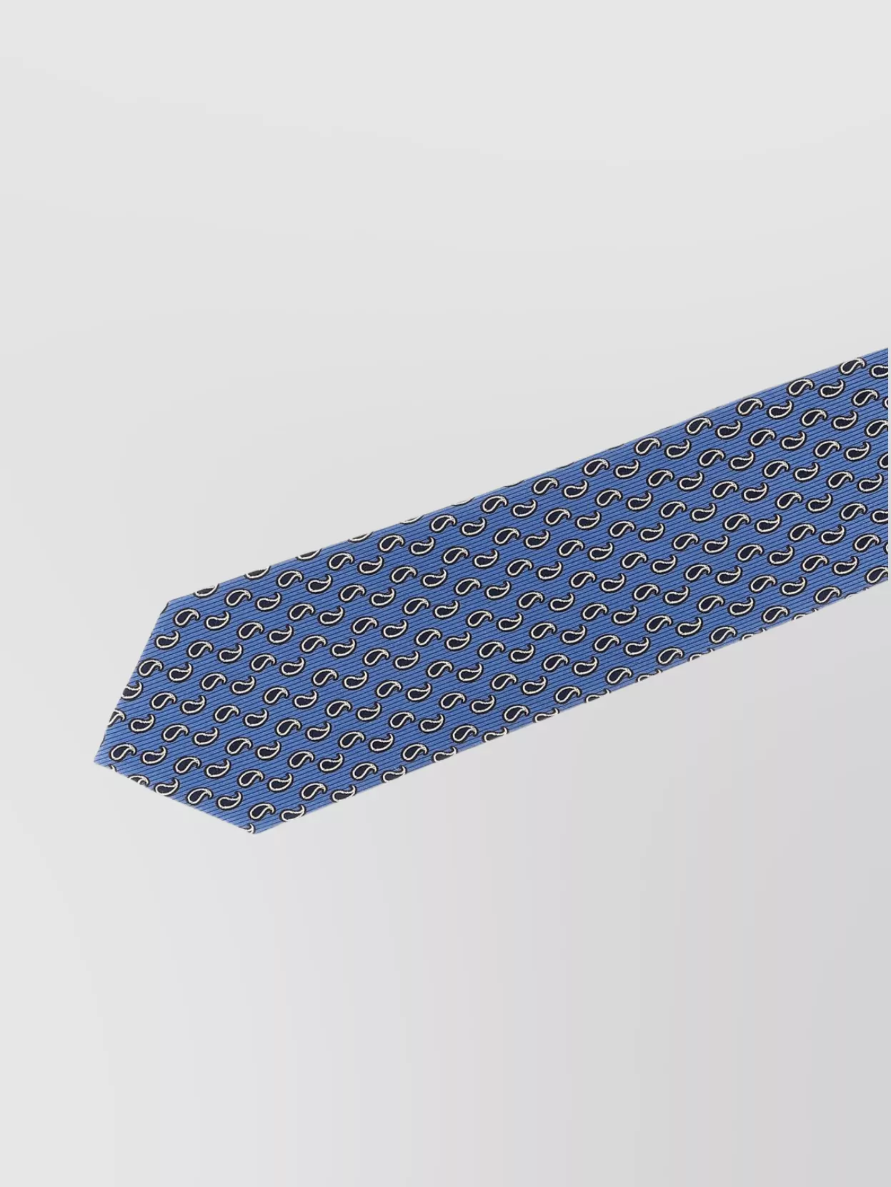 Brioni Jacquard Tie Ties And Papillon Blue In Blue