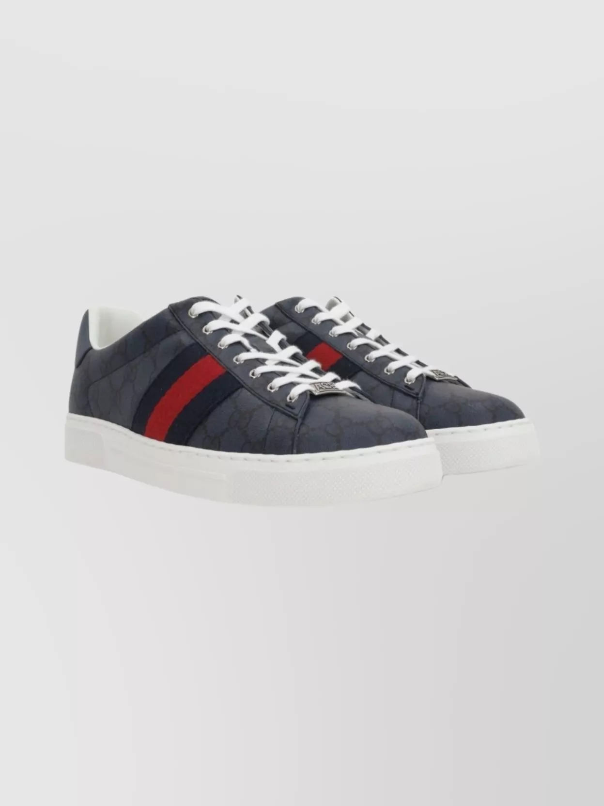 Gucci Ace Style Sneakers With Signature Web Detailing