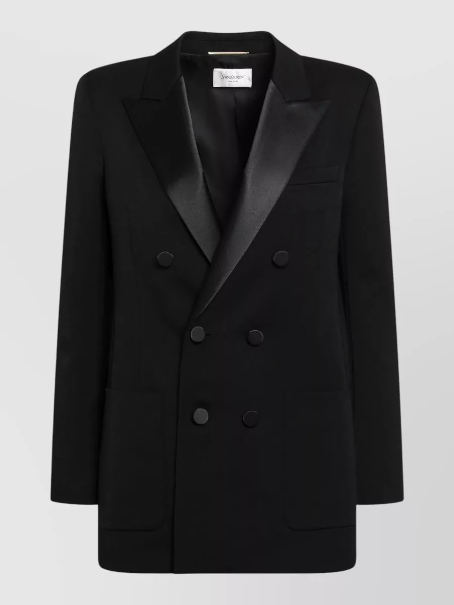 Saint Laurent wool double-breasted blazer