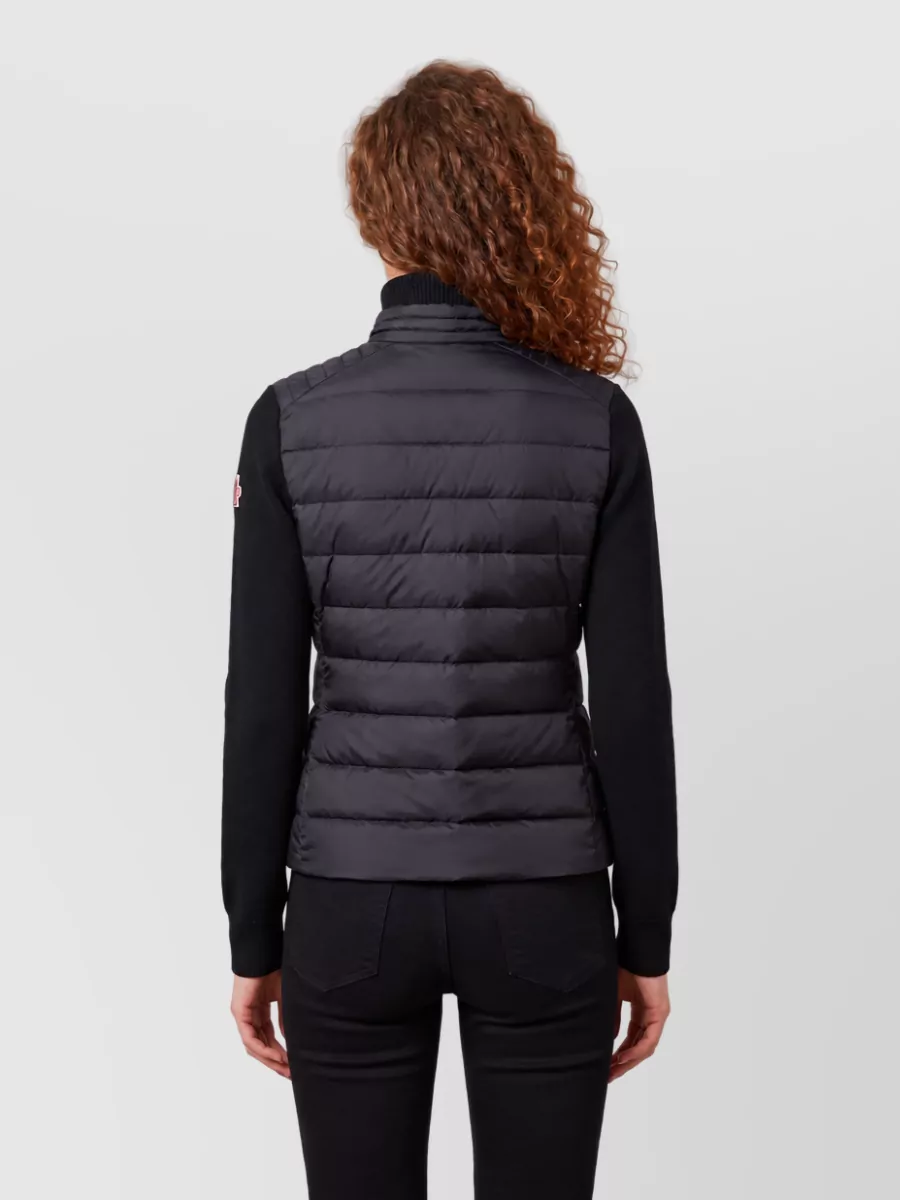 Moncler Grenoble Padded Slim-Fit Cardigan