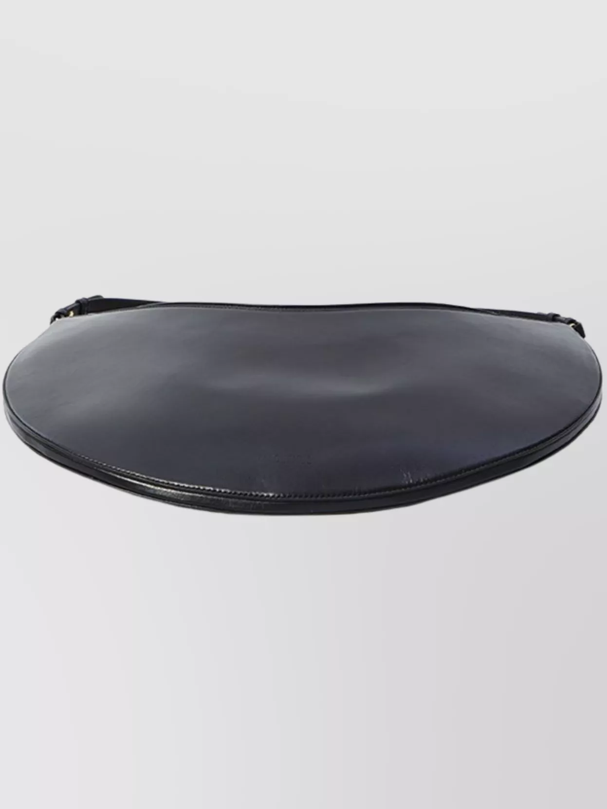 Jacquemus Large Oval Leather Shoulder Bag