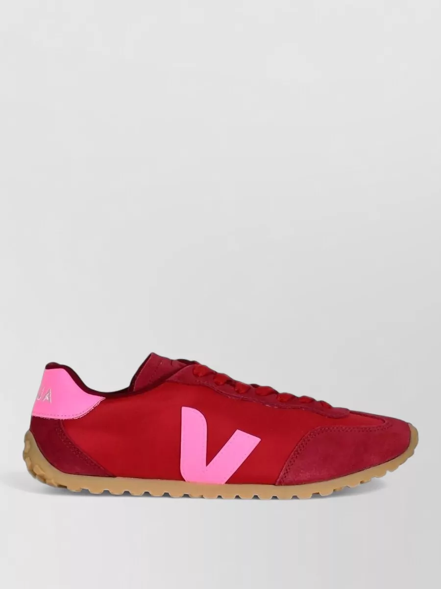 Veja suede lace-up sneakers