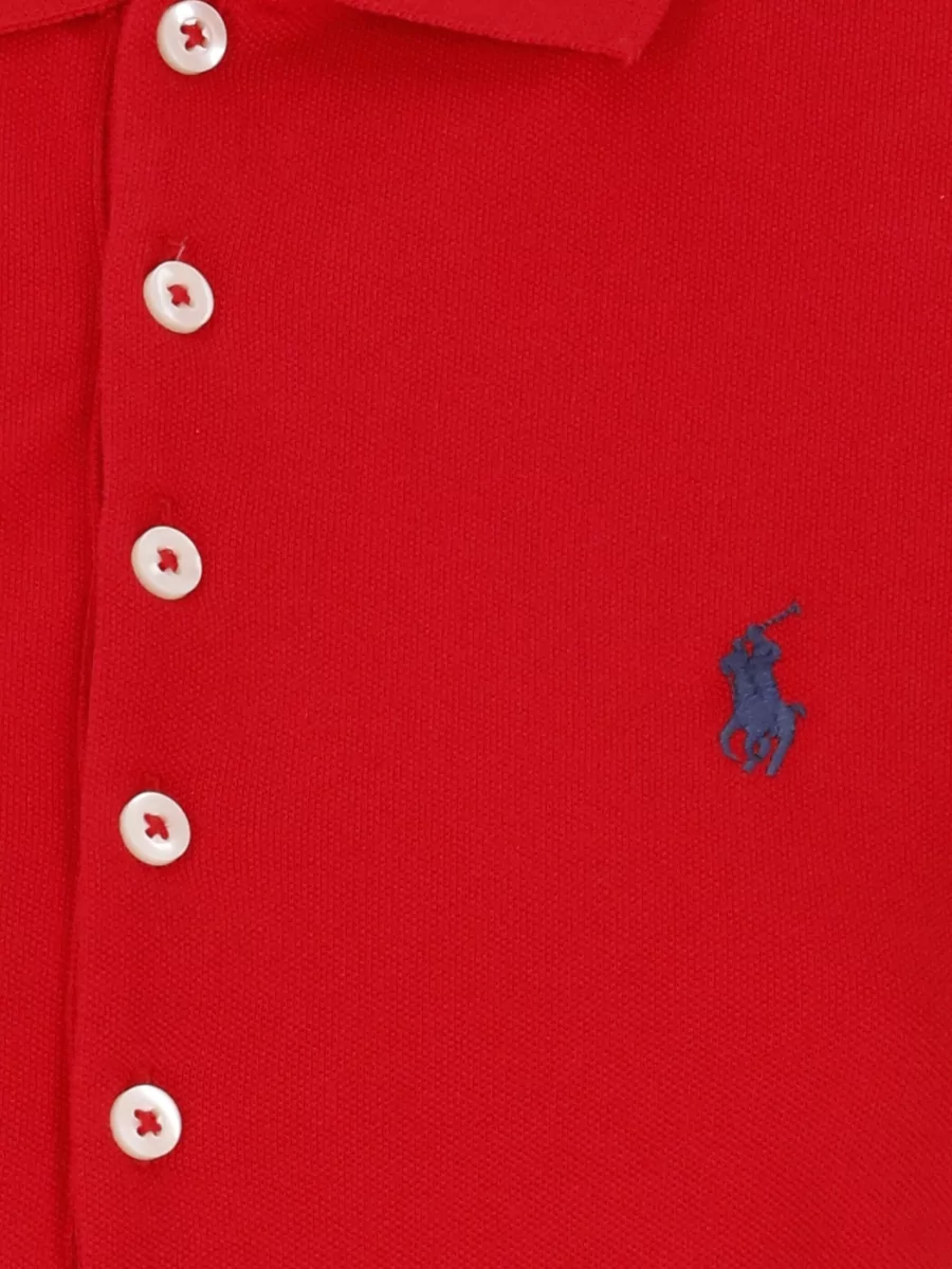 Ralph Lauren Cotton Polo Shirt Five Buttons Short Sleeves