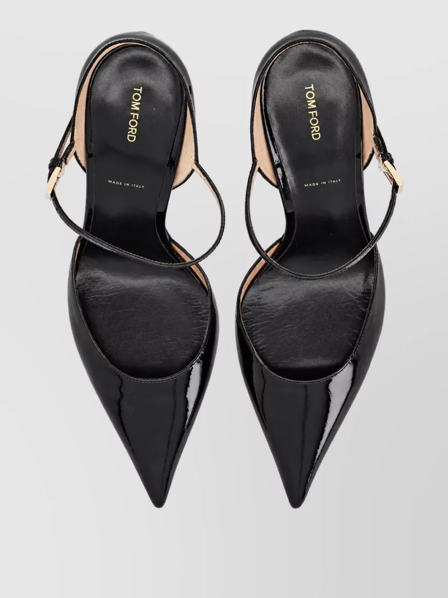 Tom Ford Mary Jane Slingback Patent Pumps Stiletto