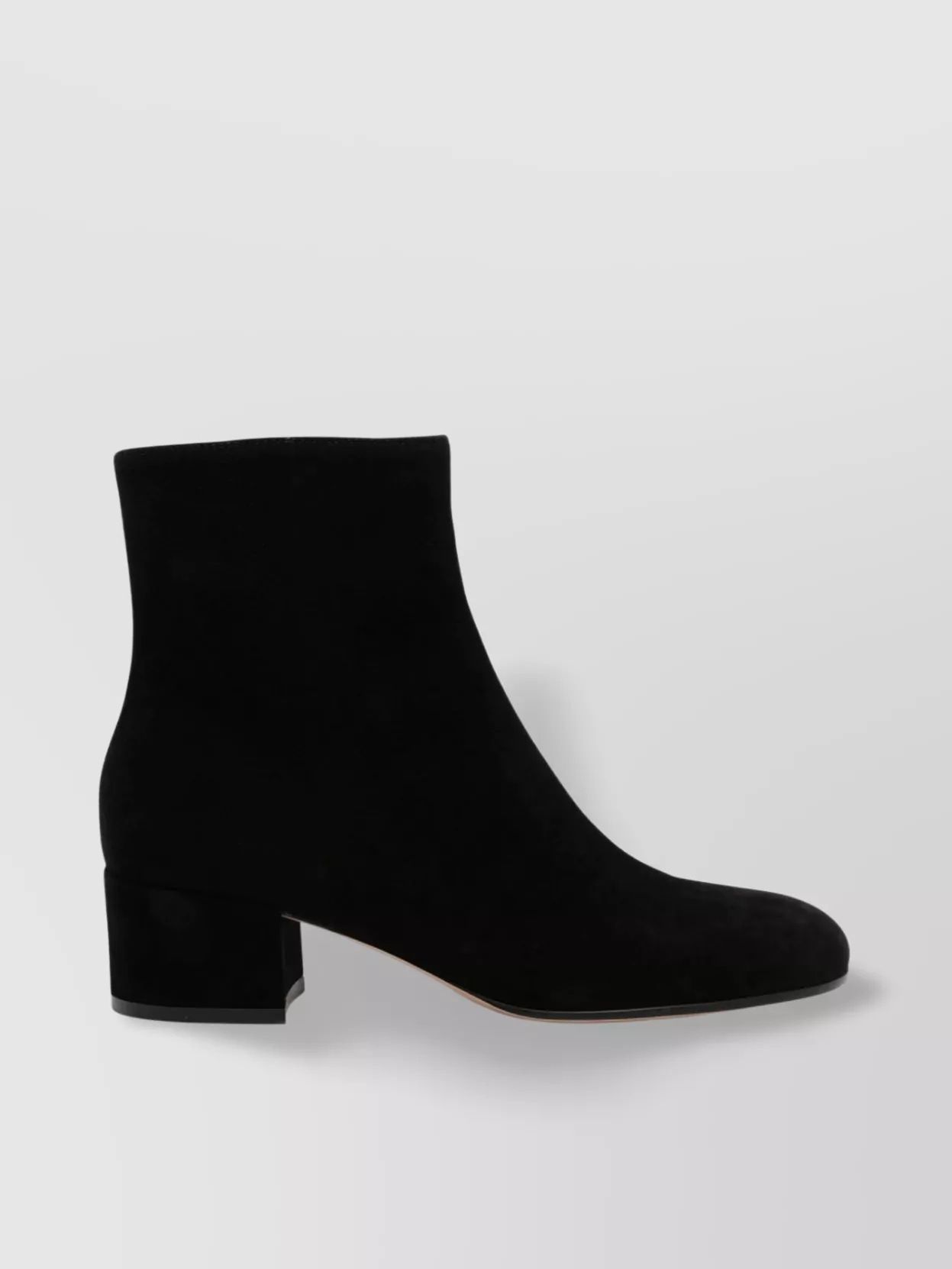Gianvito Rossi 45 Ankle Block Round Toe
