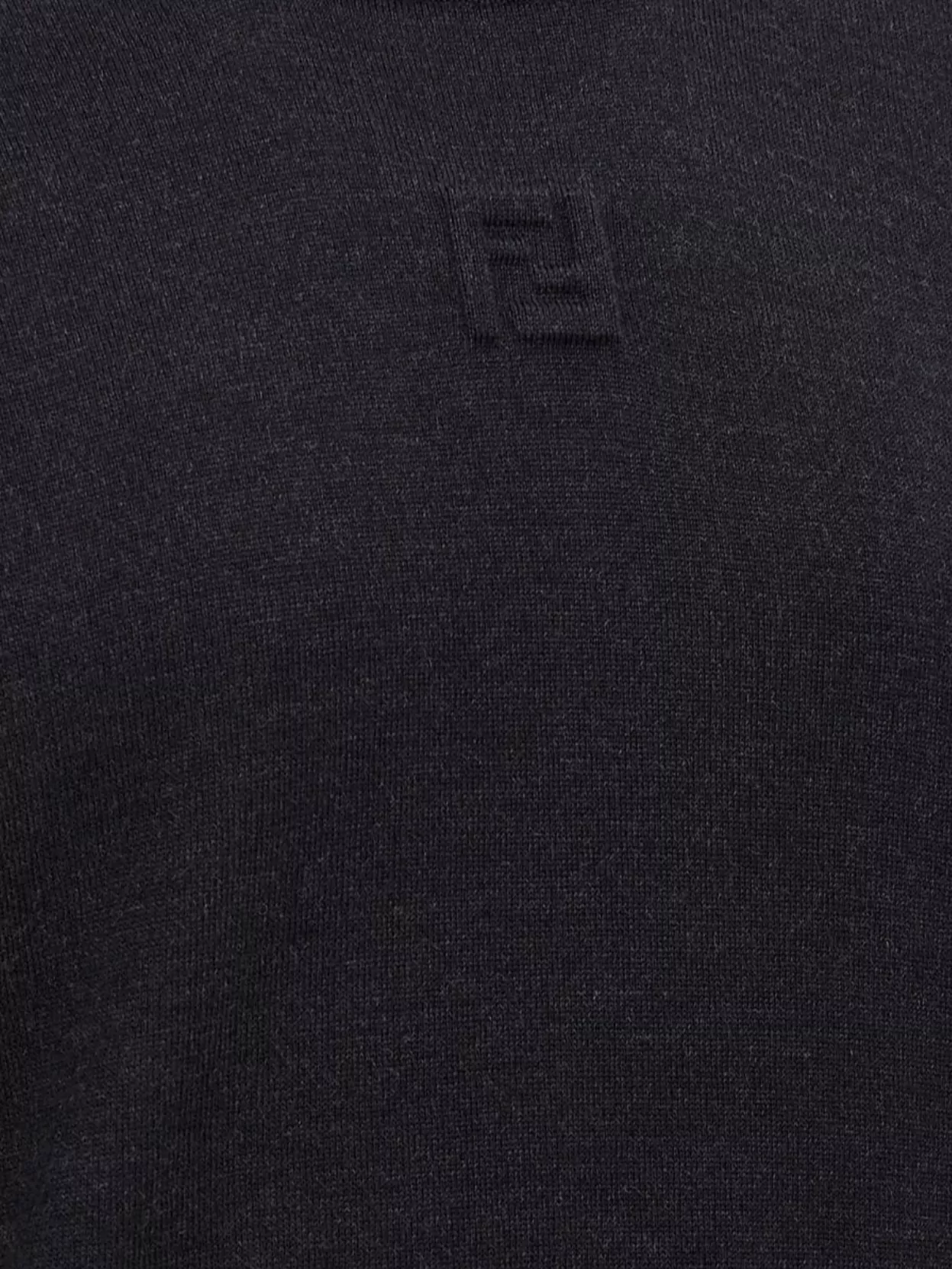 Fendi Crew Neck Wool Sweater With Long Sleeves