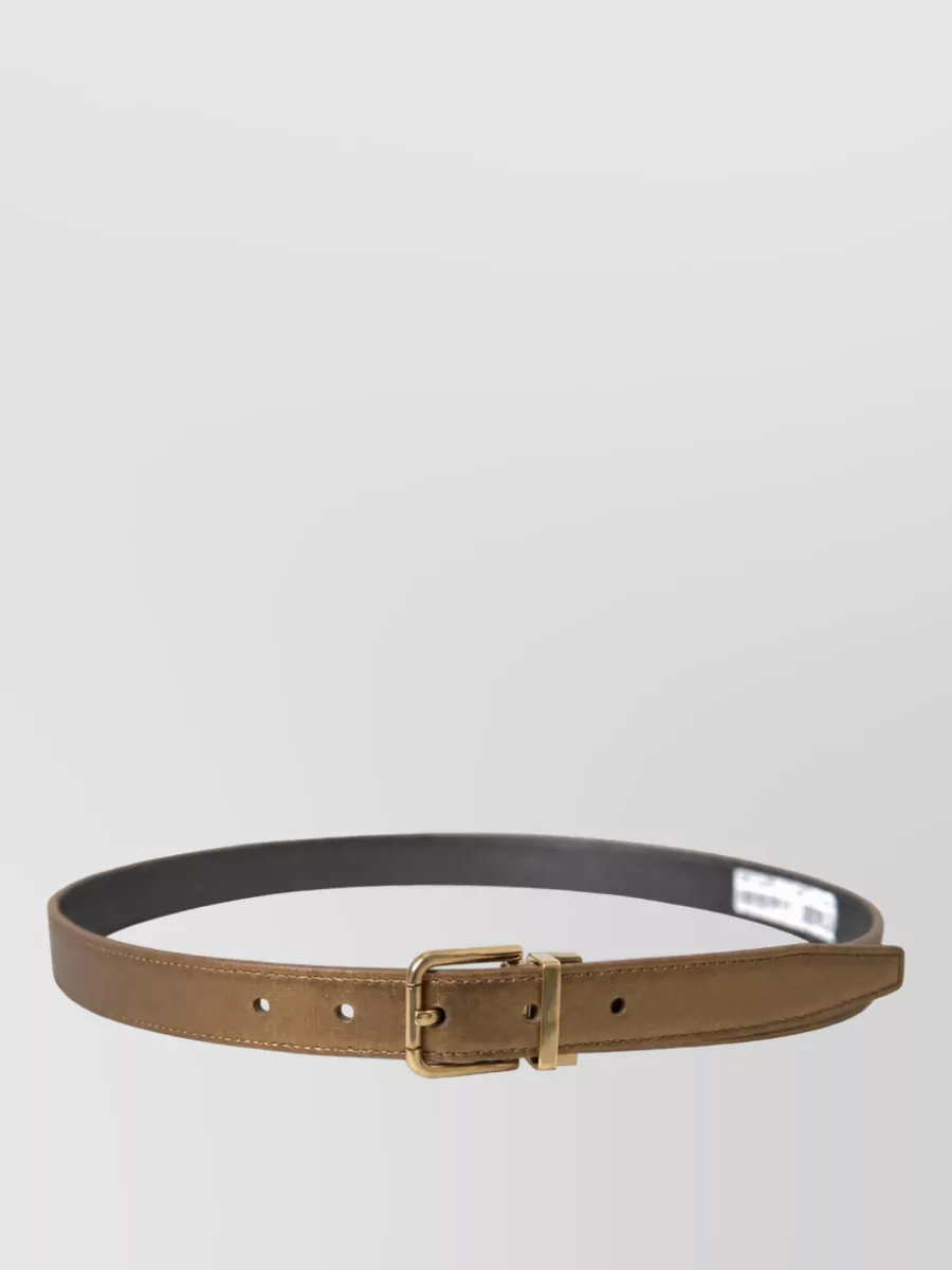 Dolce&Gabbana Calf Leather Belt