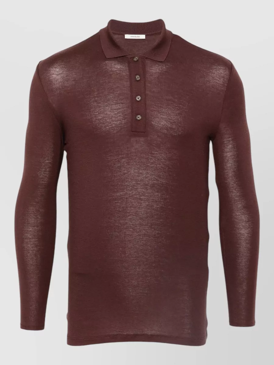 Entire Studios long-sleeve polo shirt