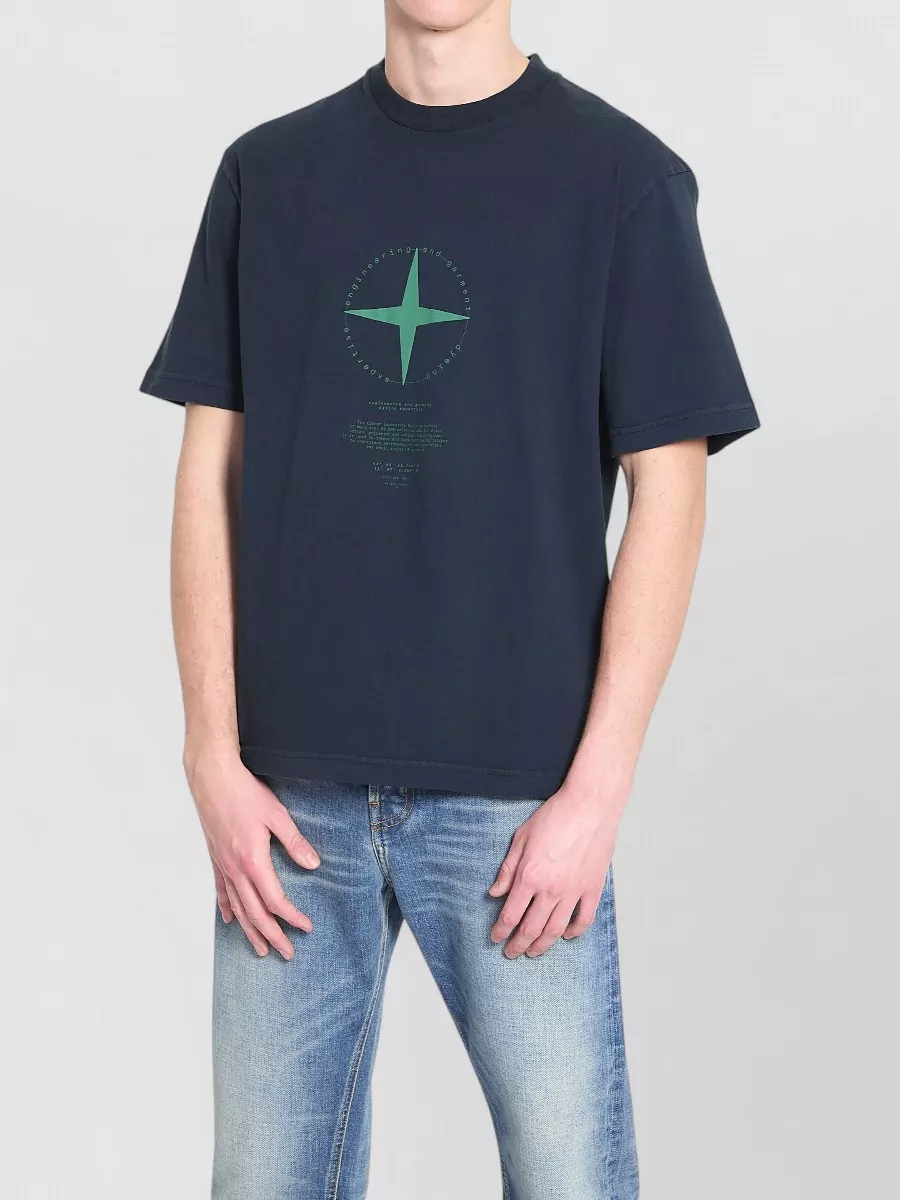Stone Island Jersey T Shirt Regular Fit Crew Neck