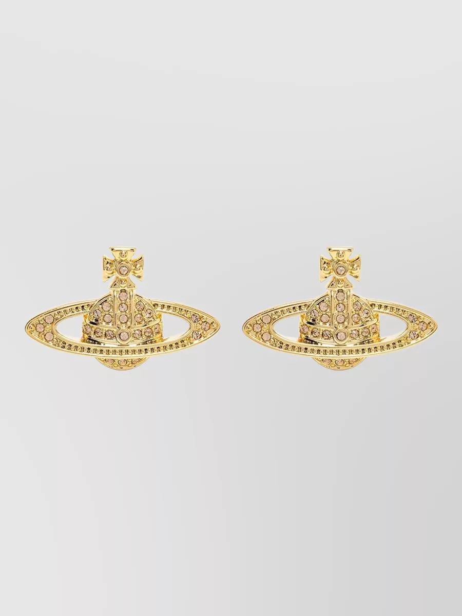 Vivienne Westwood crystal-embellished stud earrings
