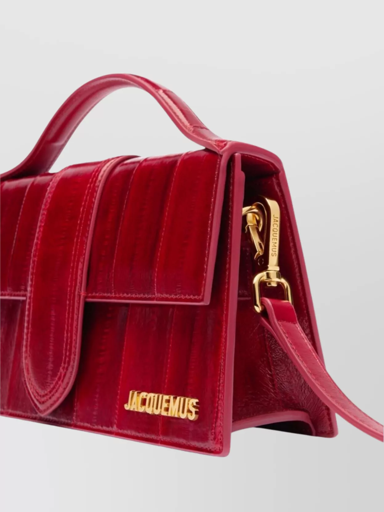 Jacquemus The Grand Bambino Leather Handbag