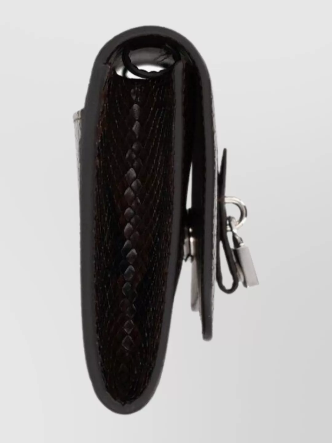 Stella Mccartney Rectangular Textured Shoulder Bag Lock In Multi