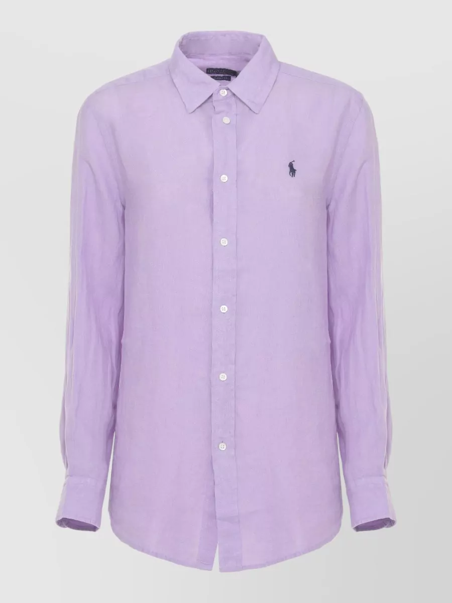 Ralph Lauren Linen Long-Sleeve Shirt