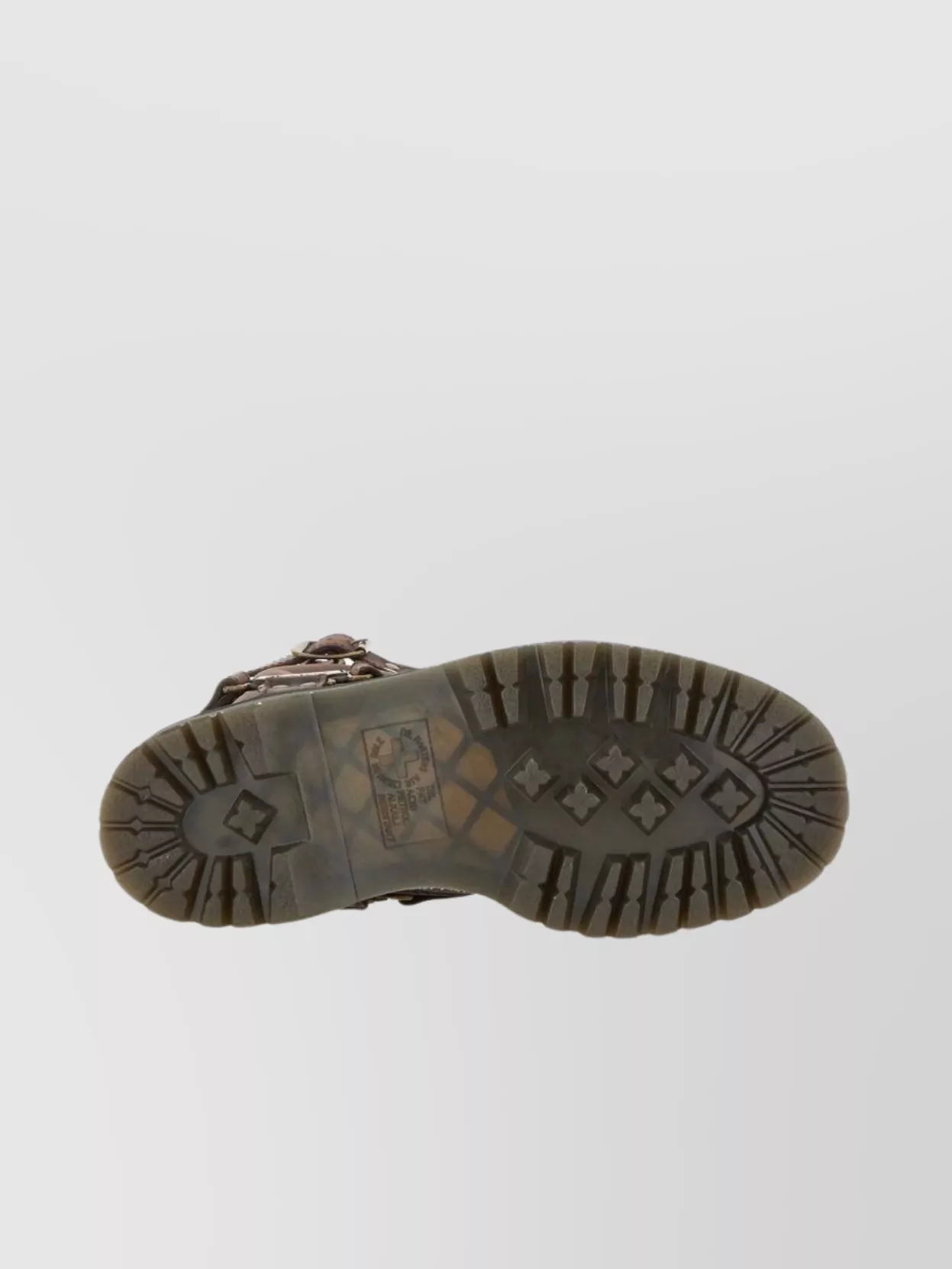 Dr Martens Buckle Lug Mid-Calf Pull Round Stitched
