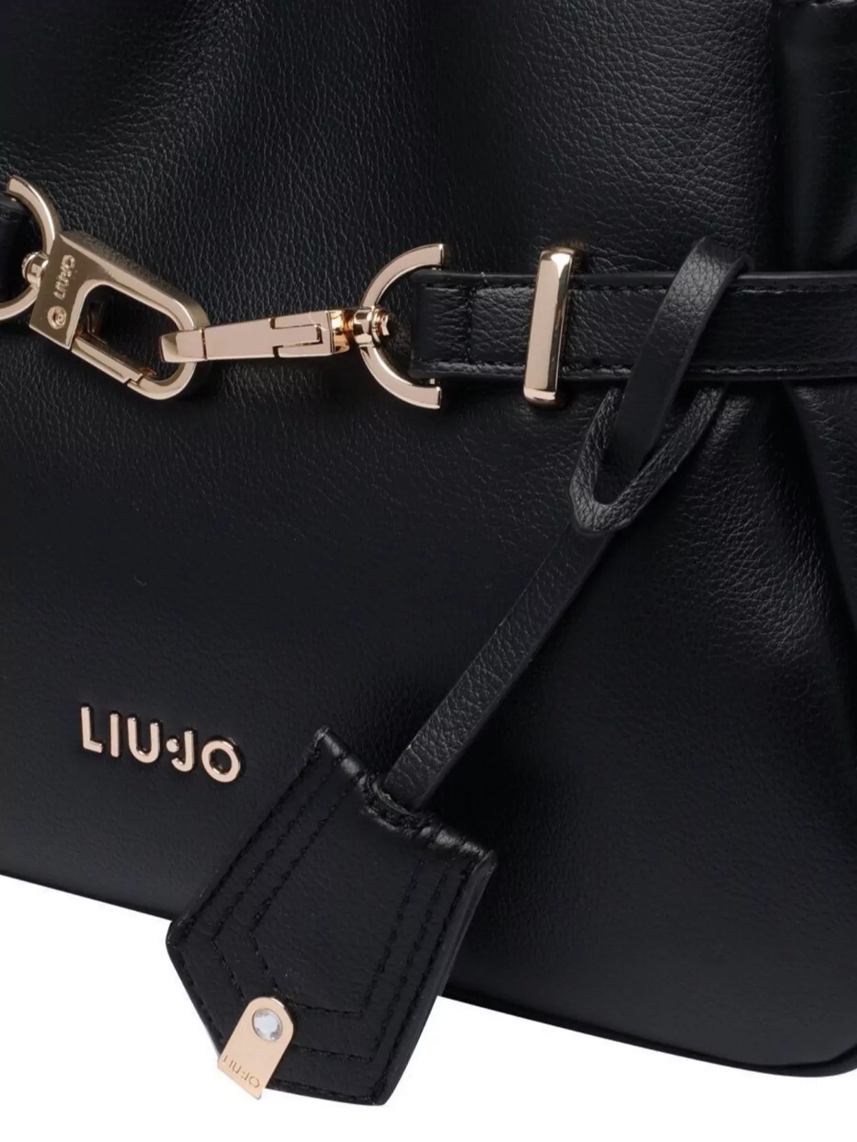 Liu Jo Structured Shoulder Bag Metal Hardware