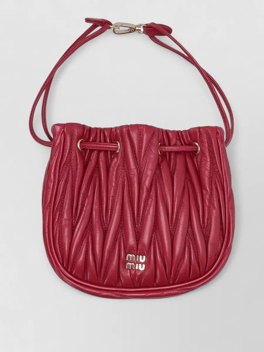 Miu Miu contenitori matelasse'miu