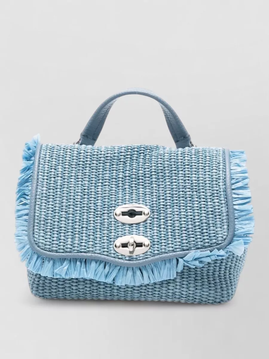 Zanellato Leather fringe shoulder bag
