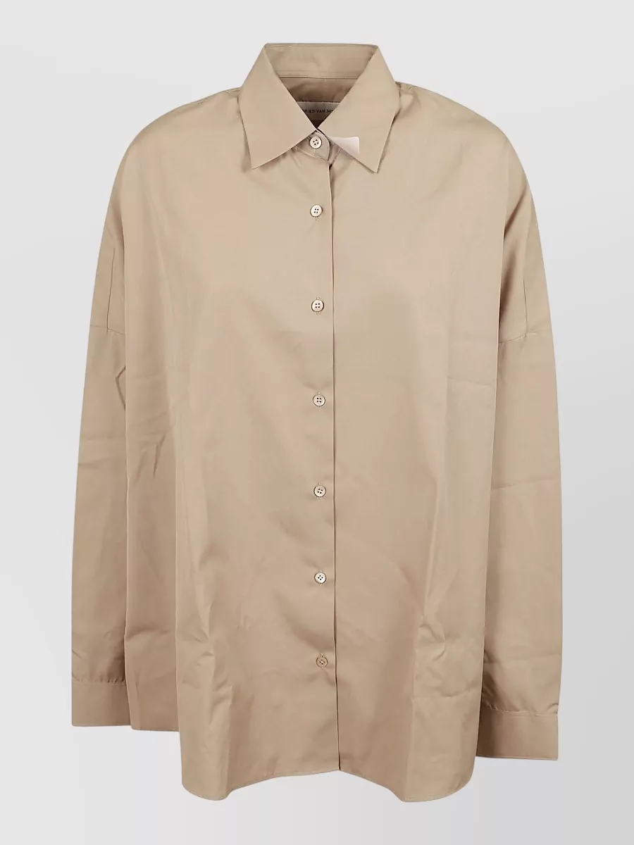 Dries Van Noten Cotton Oversized Shirt