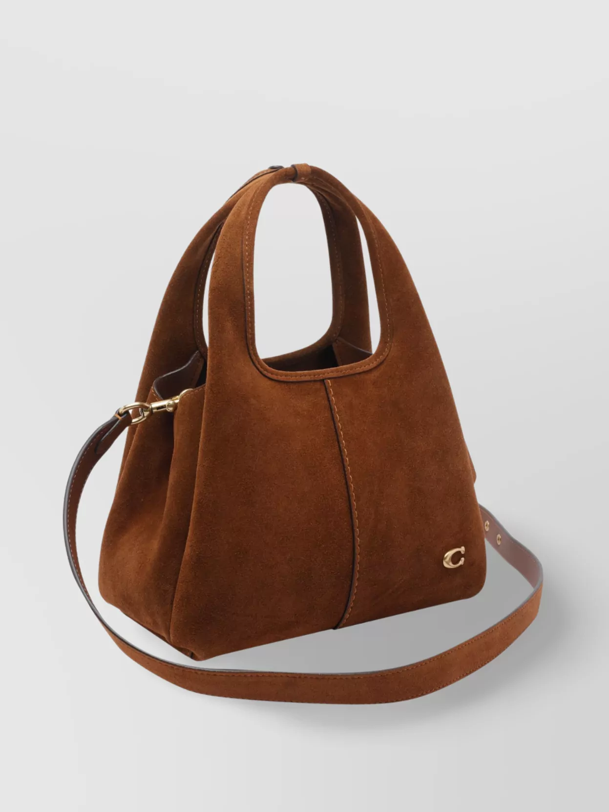 Coach Lana Suede Shoulder Bag