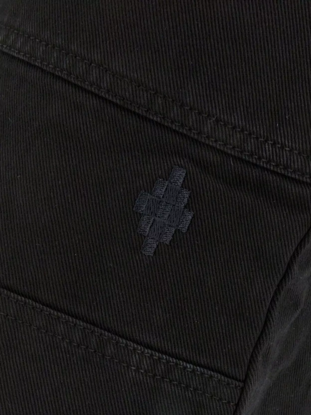 Marcelo Burlon Denim Trousers With Pockets And Loops