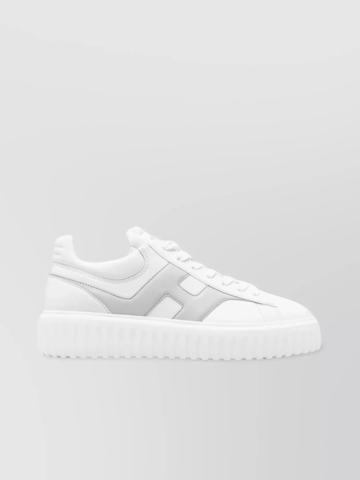 Hogan Leather Sneakers Featuring H-Stripes
