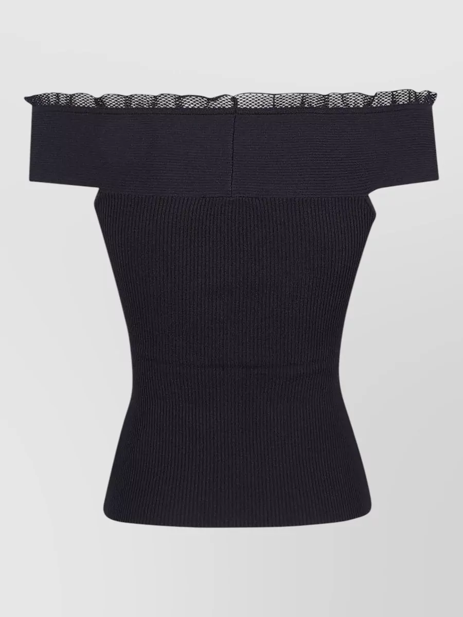 Elisabetta Franchi Fine-Knit Top
