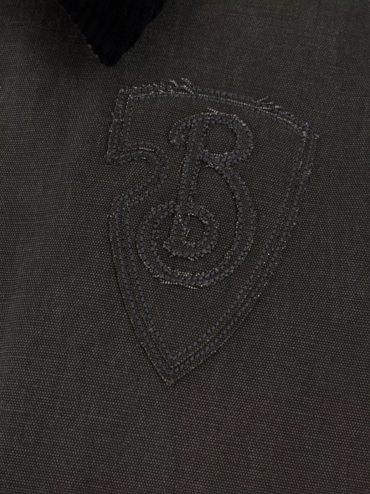 Burberry Jacket Cotton Collar Corduroy