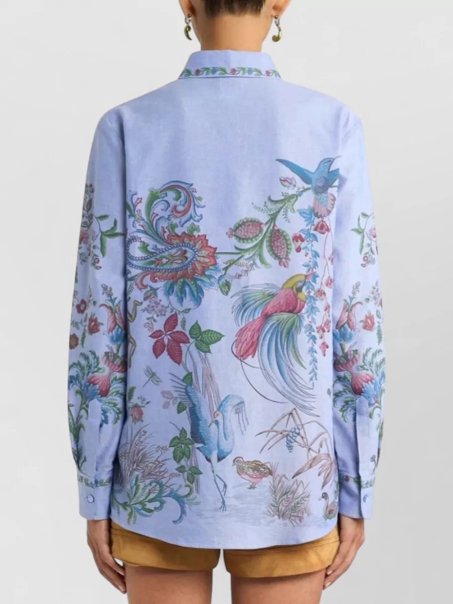 Etro Floral-Print Shirt
