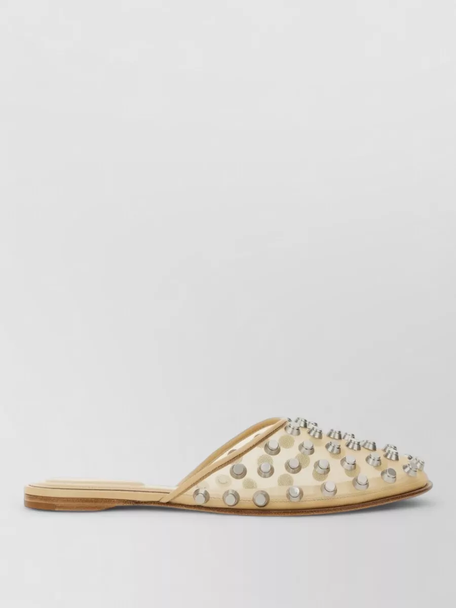 Alexander Wang Embellished Slides