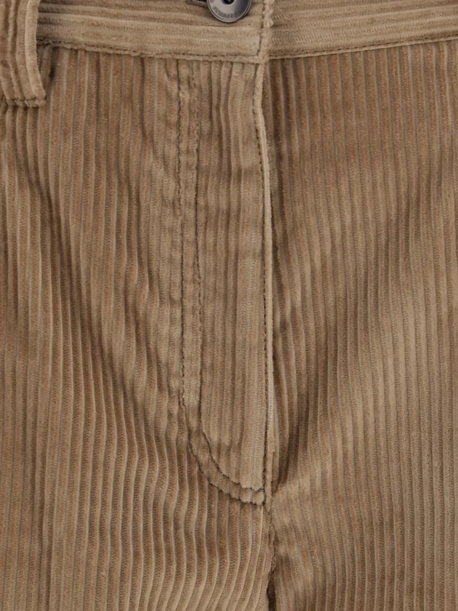 Brunello Cucinelli Corduroy Wide-Leg Trousers
