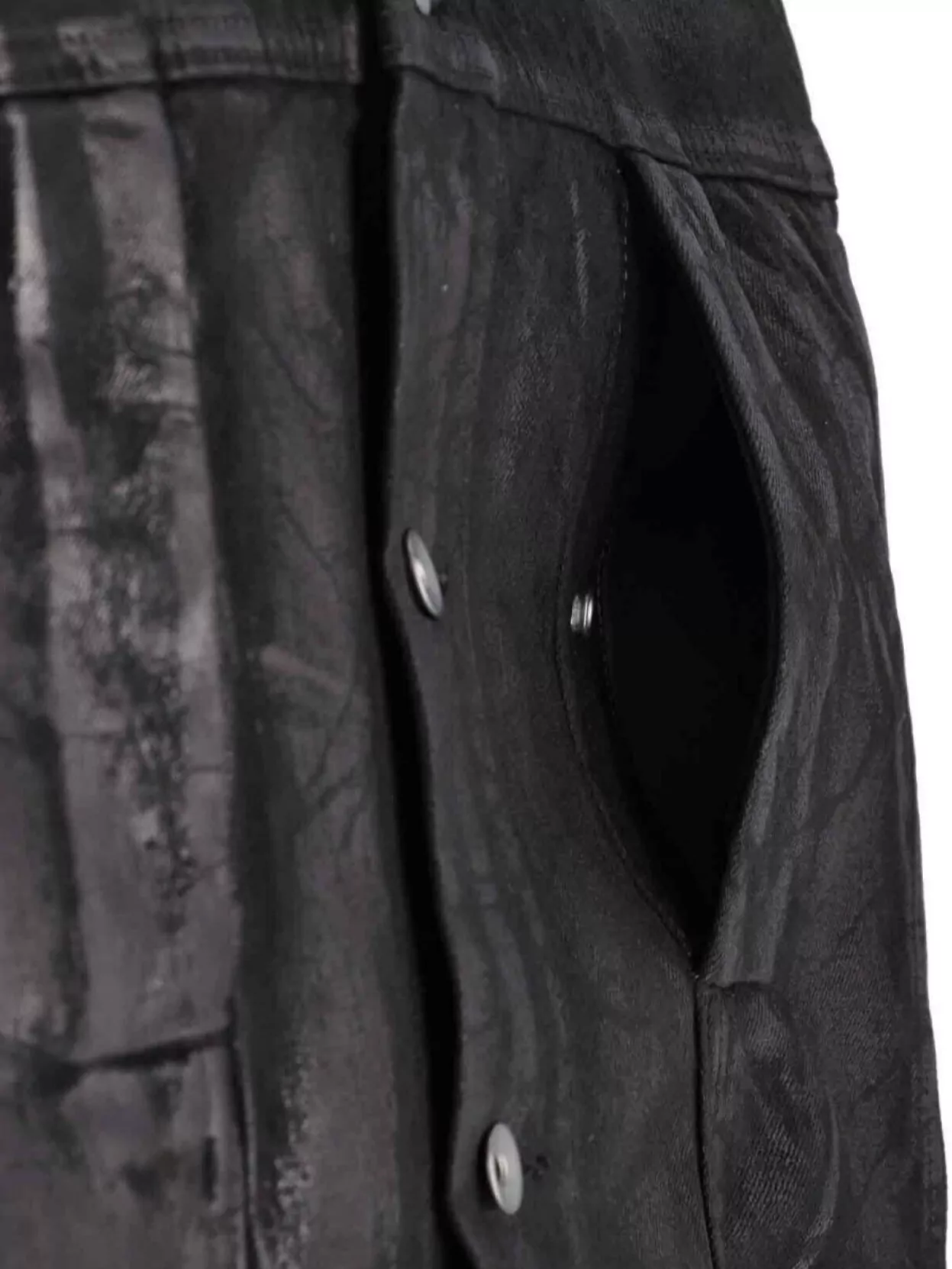 Rick Owens Drkshdw Printed Design Jacket With Long Sleeves And Pockets