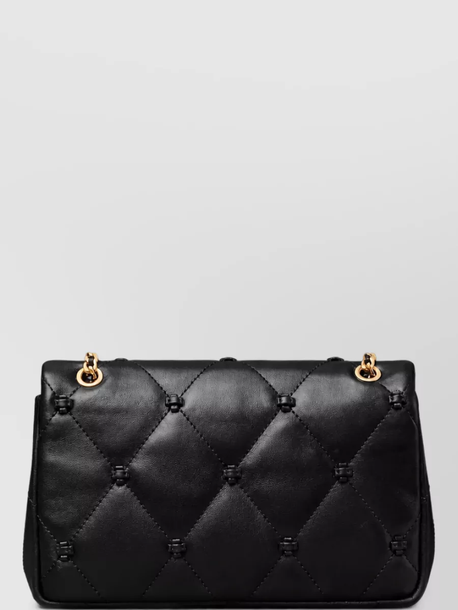 Tory Burch small lamb leather quilted shoulder bag