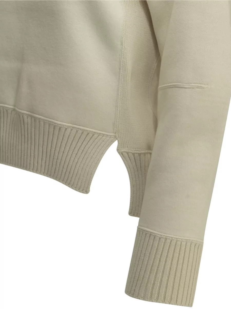 Sacai Cashmere Blend Crew Neck Sweater